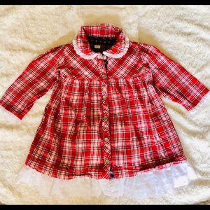 Tommy Hilfiger shirt dress Sz 18-24mo